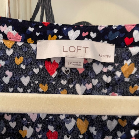 Like New Loft Heart Dress - Picture 2 of 5